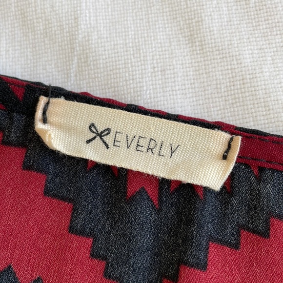 EVERLY Blouse 3/4 length sleeves - Picture 4 of 5